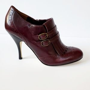 NWOB Enzo Angiolini Wingtip Loafer Shootie
